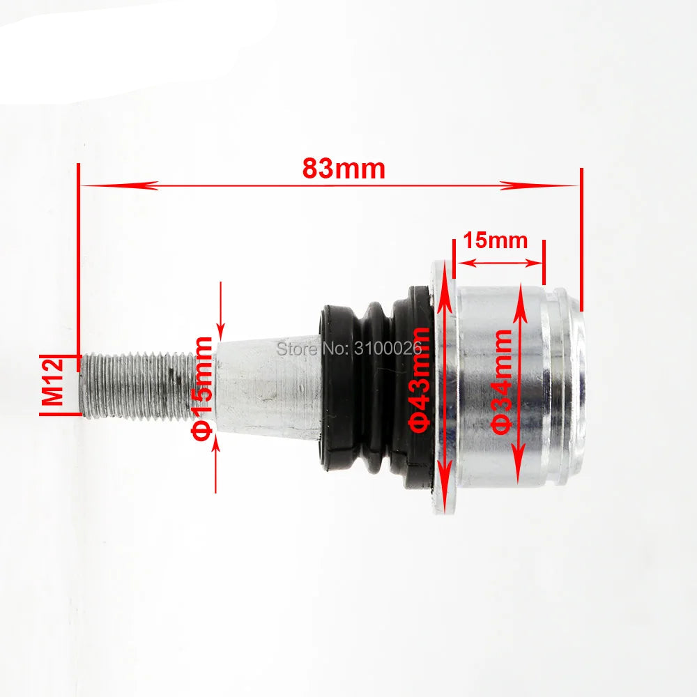 Kit de Pivôs de Suspensão Superior e Inferior para Can-Am Maverick 2013-2017