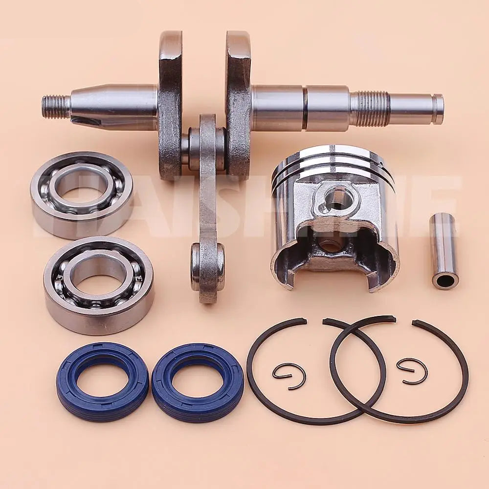 Kit Virabrequim / Rolamento / Pistão 37mm completo para Motosserra Stihl MS 170