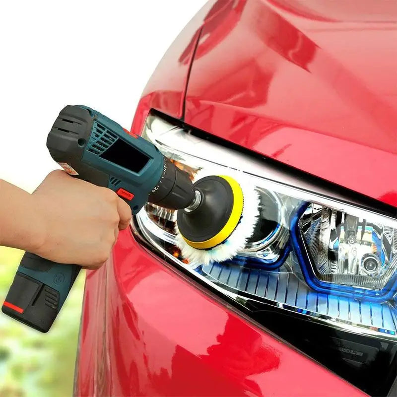 Disco de Polimento Universal para Carros 3/4 polegadas para Máquina de Polimento com Enceramento M10 / M14 Lã Macia