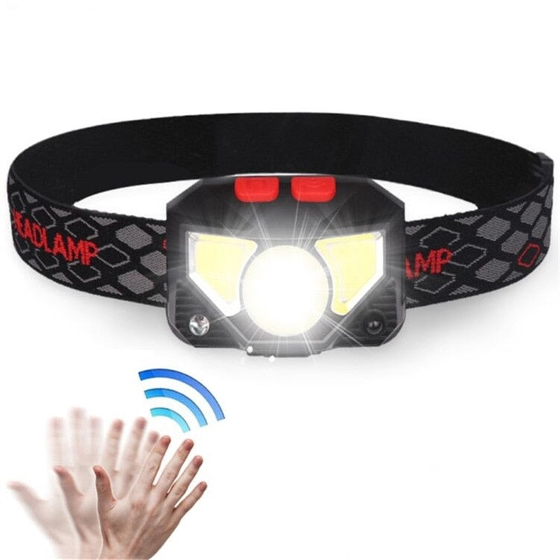 Lanterna LED Multifuncional com 8 Modos para Camping Pescas e Atividades