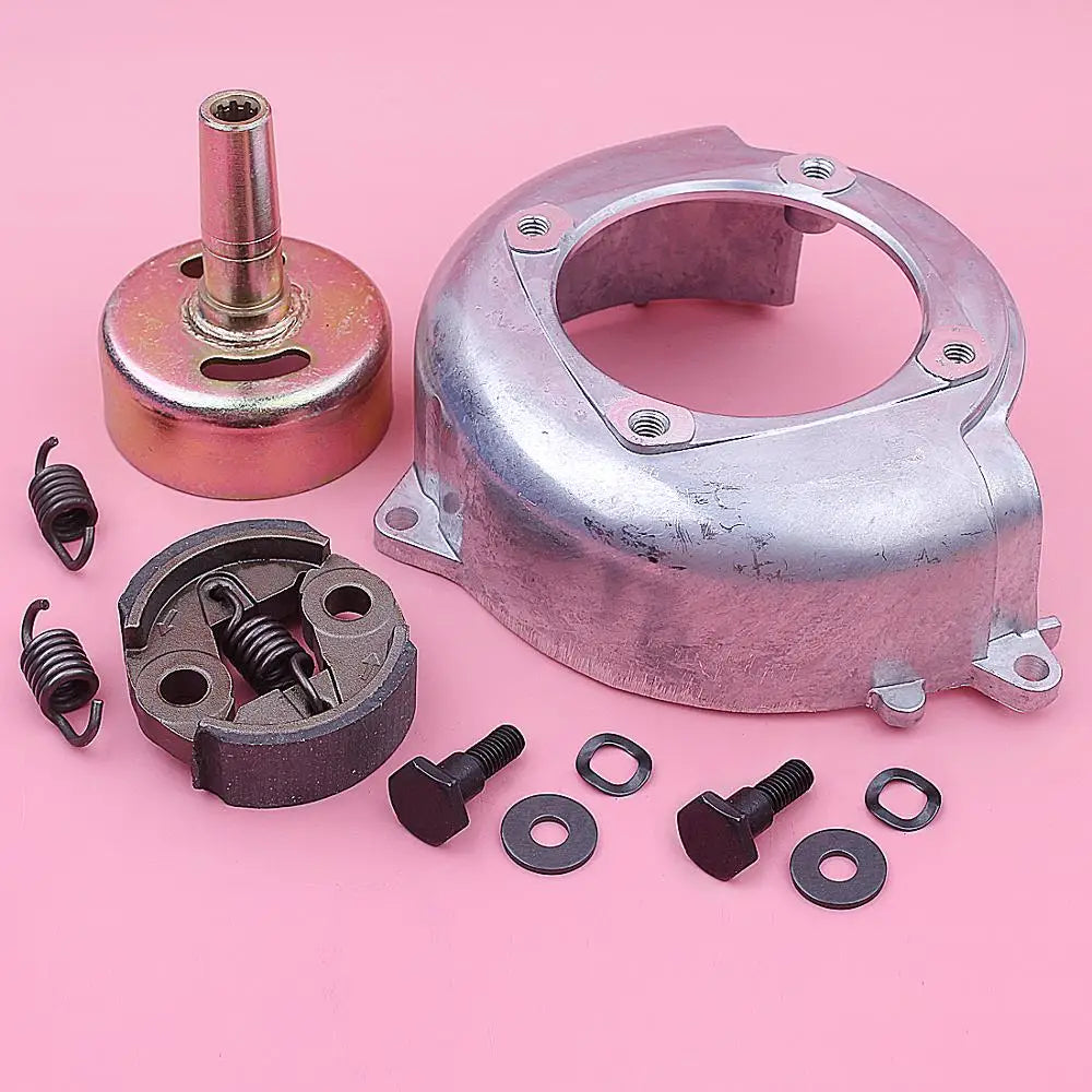 Kit de Tambor de Embreagem 9T e Tampa do Ventilador para Honda GX25