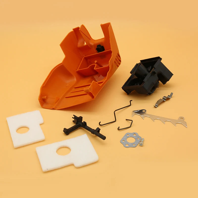 Kit Tampa Superior / Carcaça do Filtro de Ar e Haste do Acelerador para Stihl MS 170 / MS 180 017 018