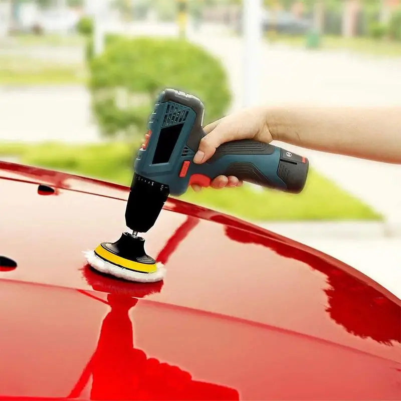 Disco de Polimento Universal para Carros 3/4 polegadas para Máquina de Polimento com Enceramento M10 / M14 Lã Macia