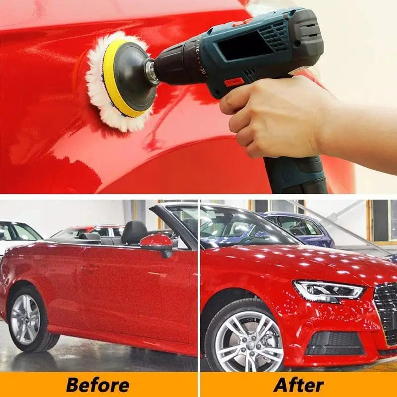 Disco de Polimento Universal para Carros 3/4 polegadas para Máquina de Polimento com Enceramento M10 / M14 Lã Macia