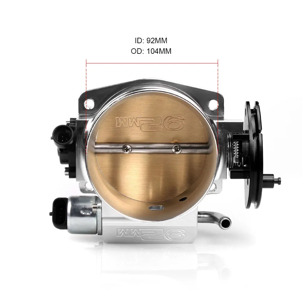 Coletor de Admissão Universal de 92mm Automotivo LS1 LS2 LS3 LS6 LSX RS-THB001