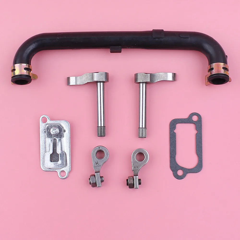 Kit Completo de Válvulas / Balancins e Mangueira de Óleo para Motor Honda GX35 4 Tempos