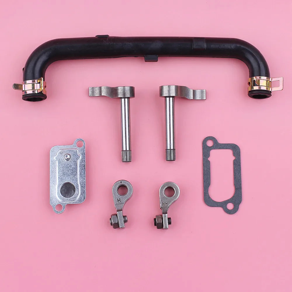 Kit Completo de Válvulas / Balancins e Mangueira de Óleo para Motor Honda GX35 4 Tempos