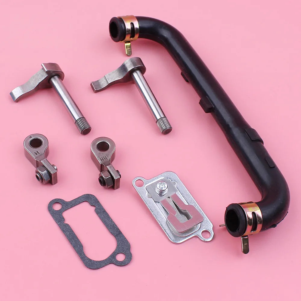Kit Completo de Válvulas / Balancins e Mangueira de Óleo para Motor Honda GX35 4 Tempos