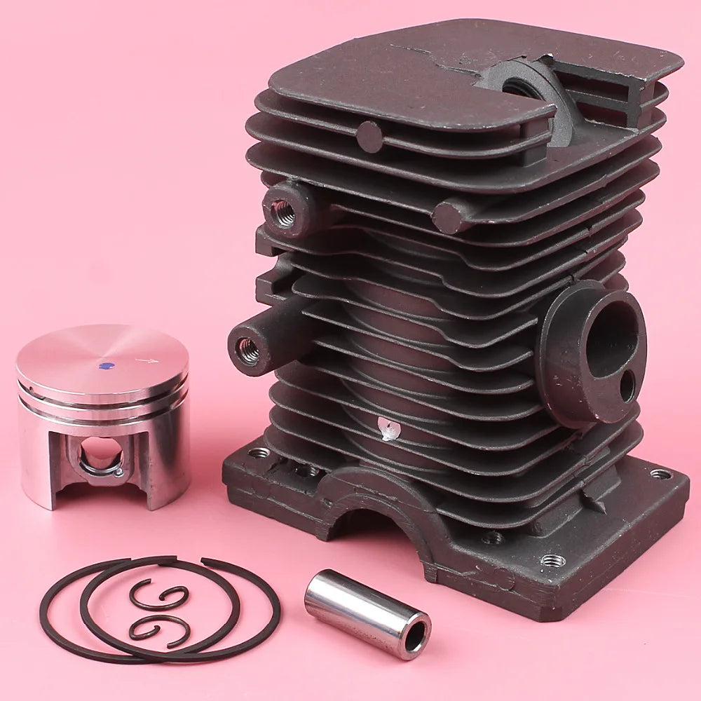 Kit Cilindro 38mm com Pistão, Pino, Anéis e Trava para Stihl MS 180 / 018