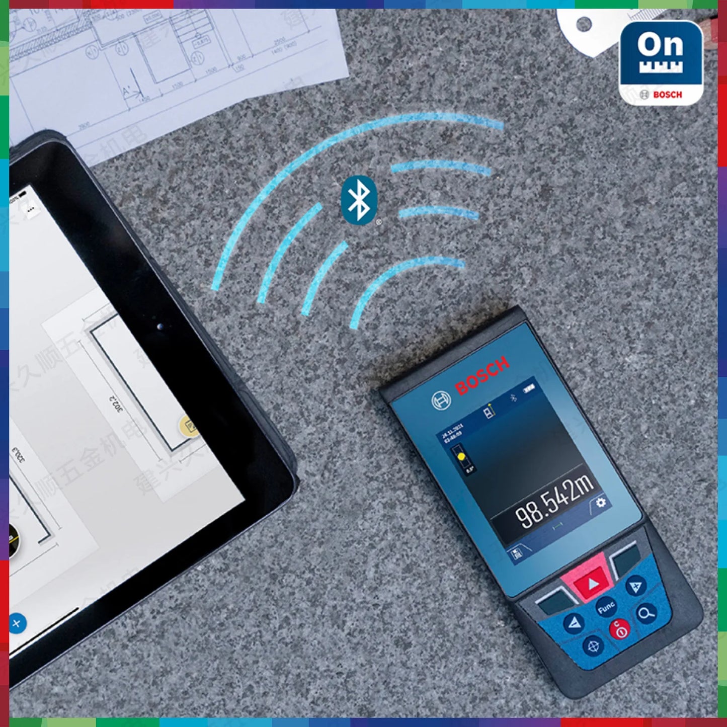 Trena a Laser Digital Bosch Alcance 100 Metros