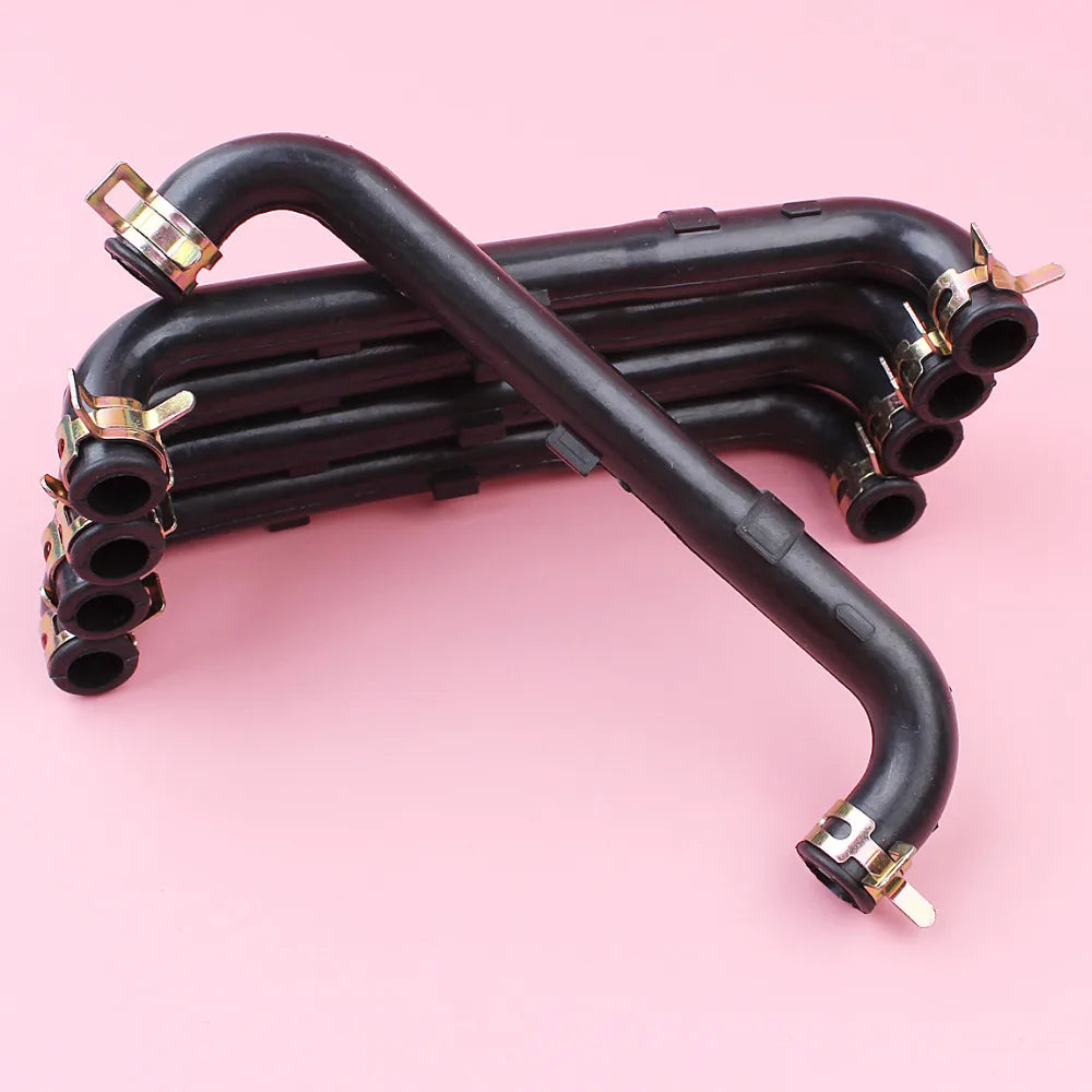 Kit 5 Tubos de Óleo com Abraçadeira para Honda GX35 / GX35NT / UMK435