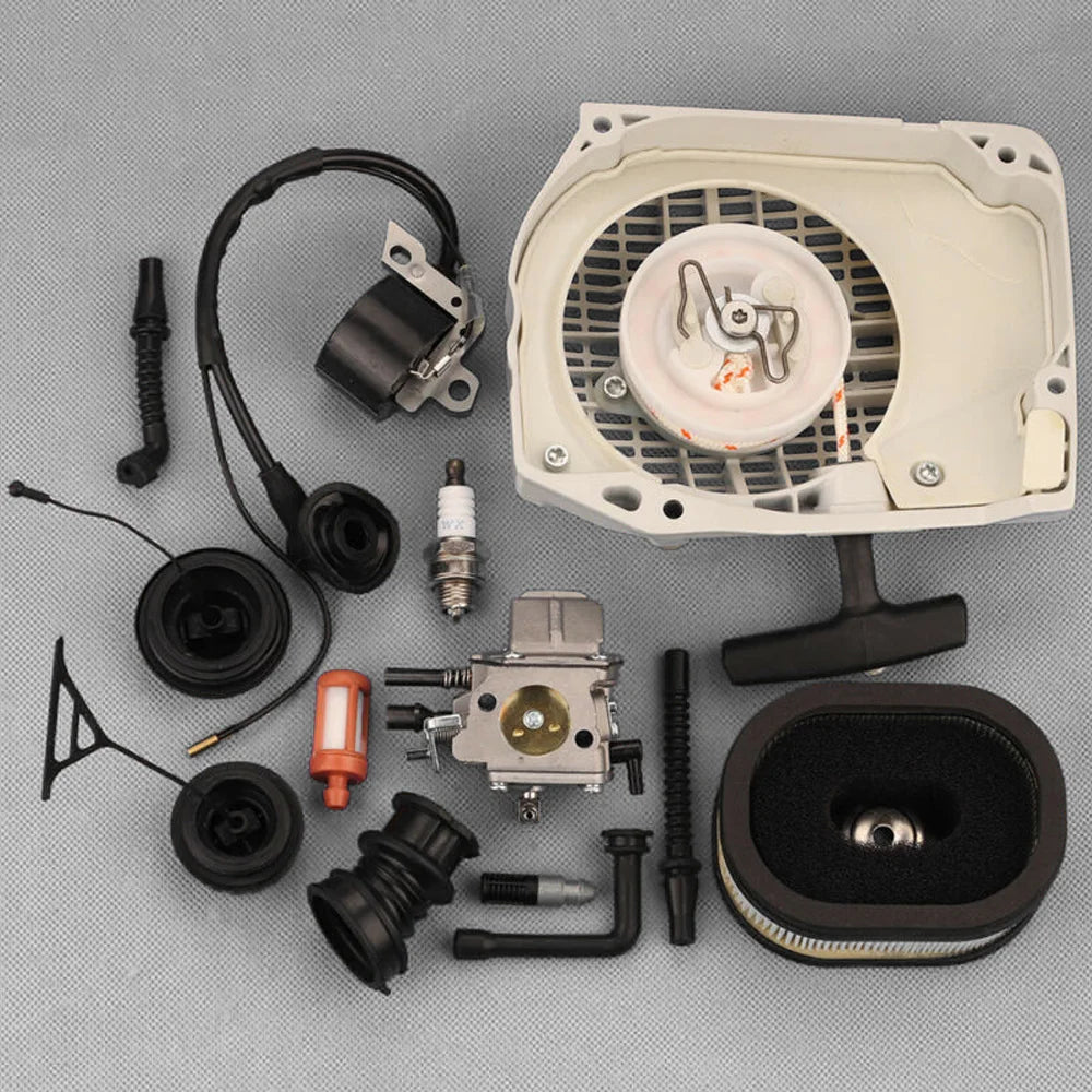 Kit Carburador e Partida Retrátil para Motosserras Stihl 064 / 066 / MS 640 / MS 650 / MS 660
