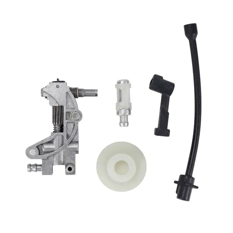 Kit Bomba de Óleo / Filtro / Mangueira para Motosserras 45CC / 52CC / 58CC