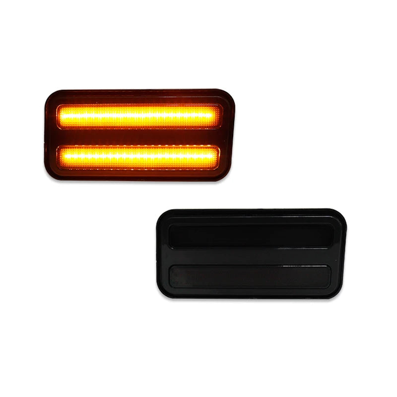 Kit Lente LED Âmbar / Branca (Frontal) e Vermelha (Traseira) para Pontiac Firebird / Trans Am 1970-1981
