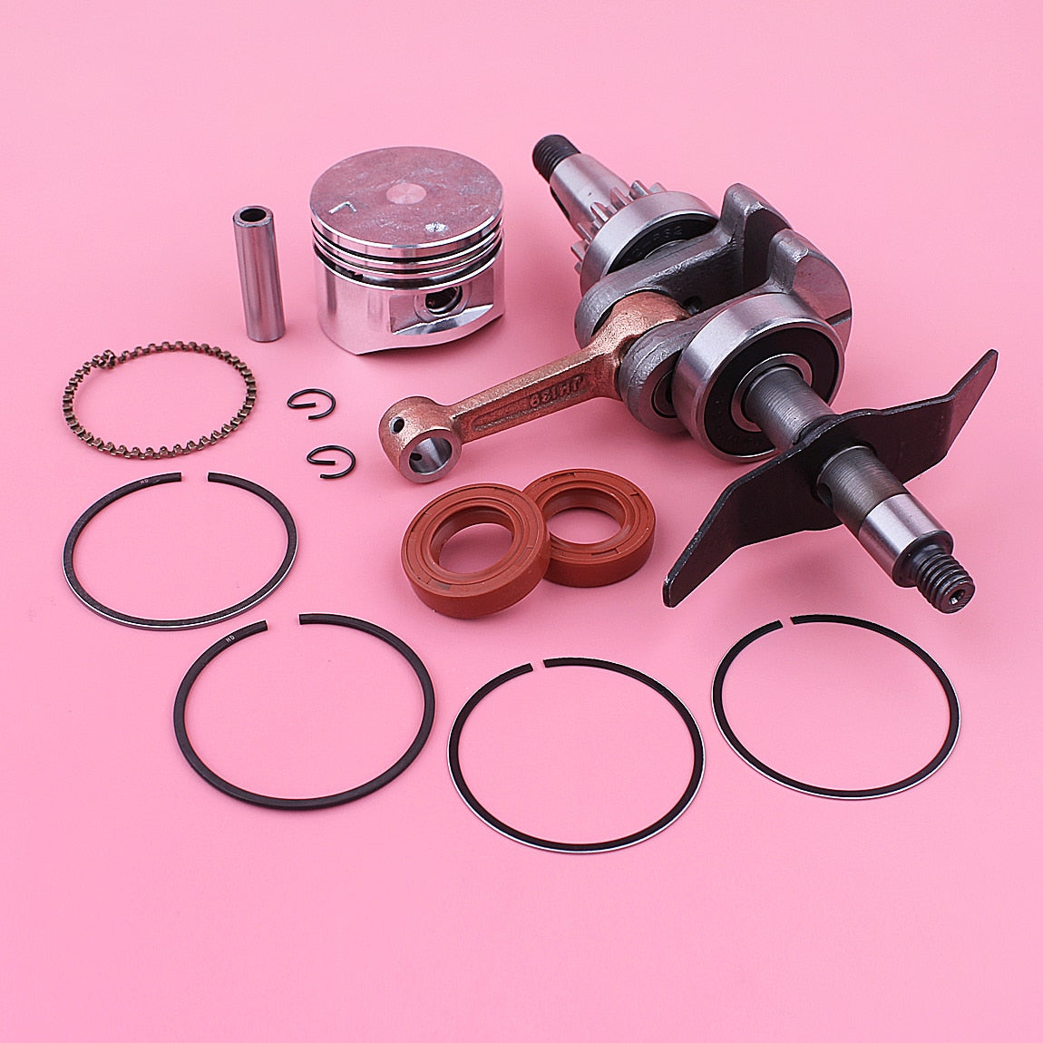 Kit Virabrequim e Pistão para Roçadeiras Honda GX31