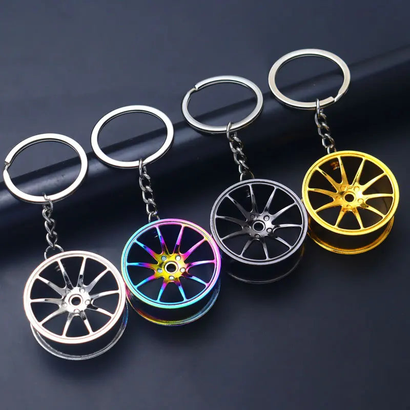 Chaveiro Turbo Hub Mini Clássico de Metal