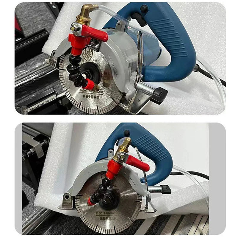 Sistema de Resfriamento com Pulverizador de Água para Corte de Mármore, Tijolo e Azulejo