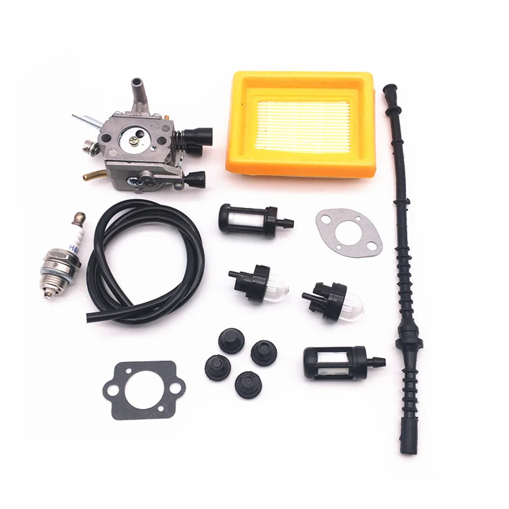 Kit Carburador com Filtro de Ar para Stihl FS 120 / FS 200 / FS 250 / FS 300 e outros