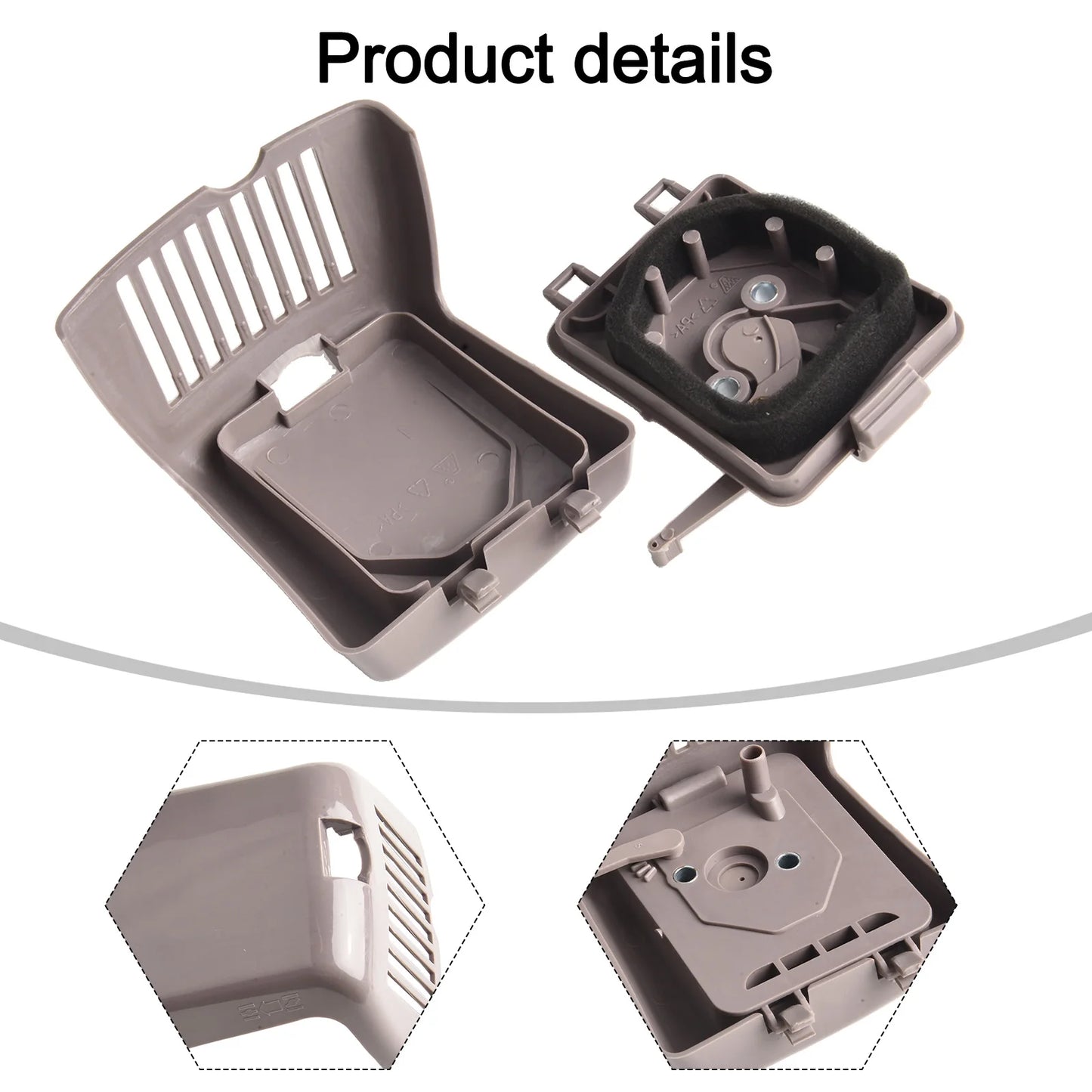 Tampa do Filtro de Ar com Espuma para Roçadeira Motor Honda GX22 / GX31 / 139F – 31CC