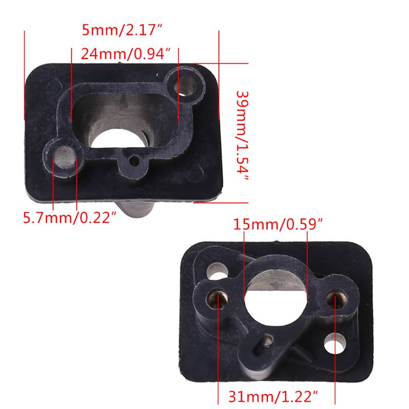 Kit Coletor de Admissão para Roçadeiras 43CC / 52CC
