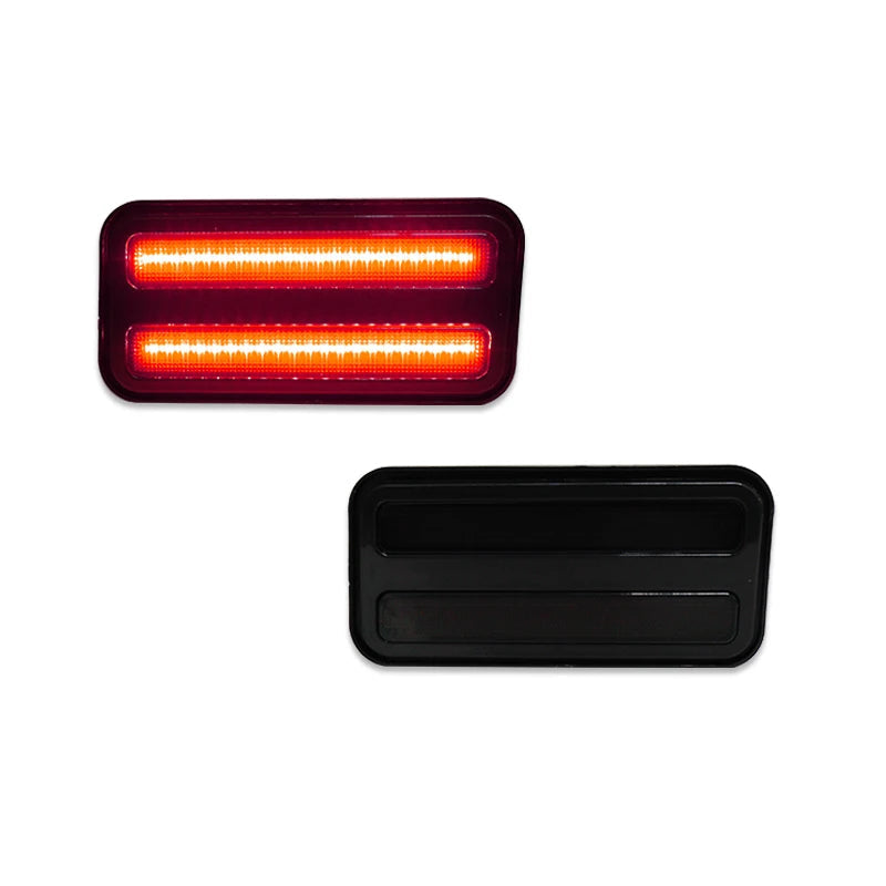 Kit Lente LED Âmbar / Branca (Frontal) e Vermelha (Traseira) para Pontiac Firebird / Trans Am 1970-1981