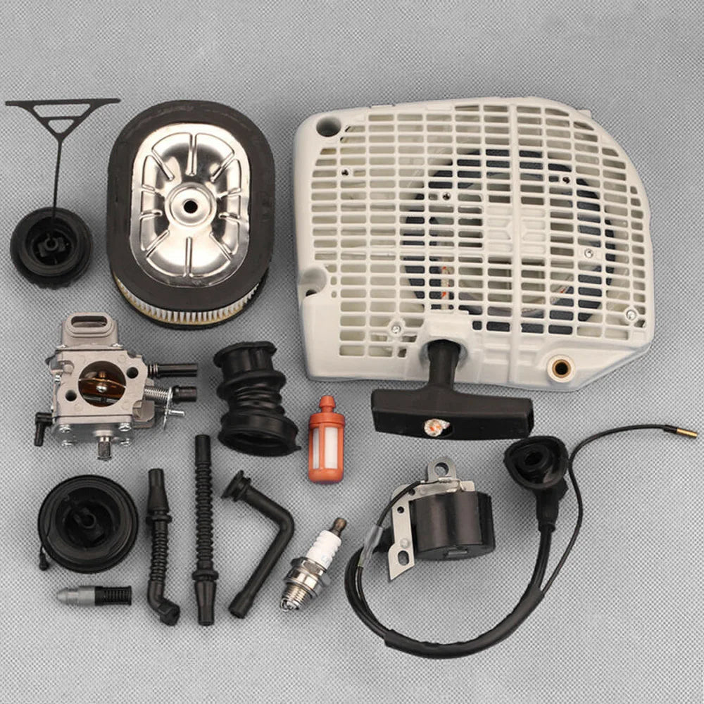 Kit Carburador e Partida Retrátil para Motosserras Stihl 064 / 066 / MS 640 / MS 650 / MS 660