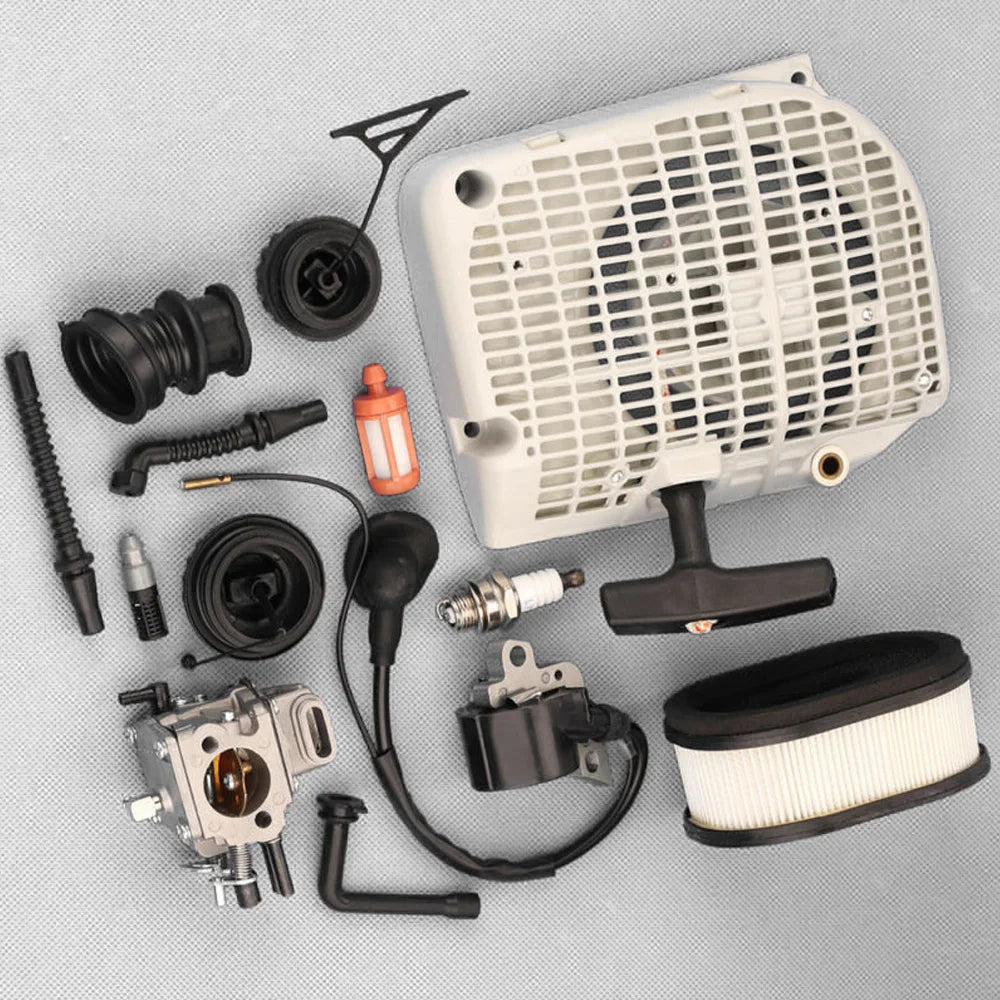 Kit Carburador e Partida Retrátil para Motosserras Stihl 064 / 066 / MS 640 / MS 650 / MS 660