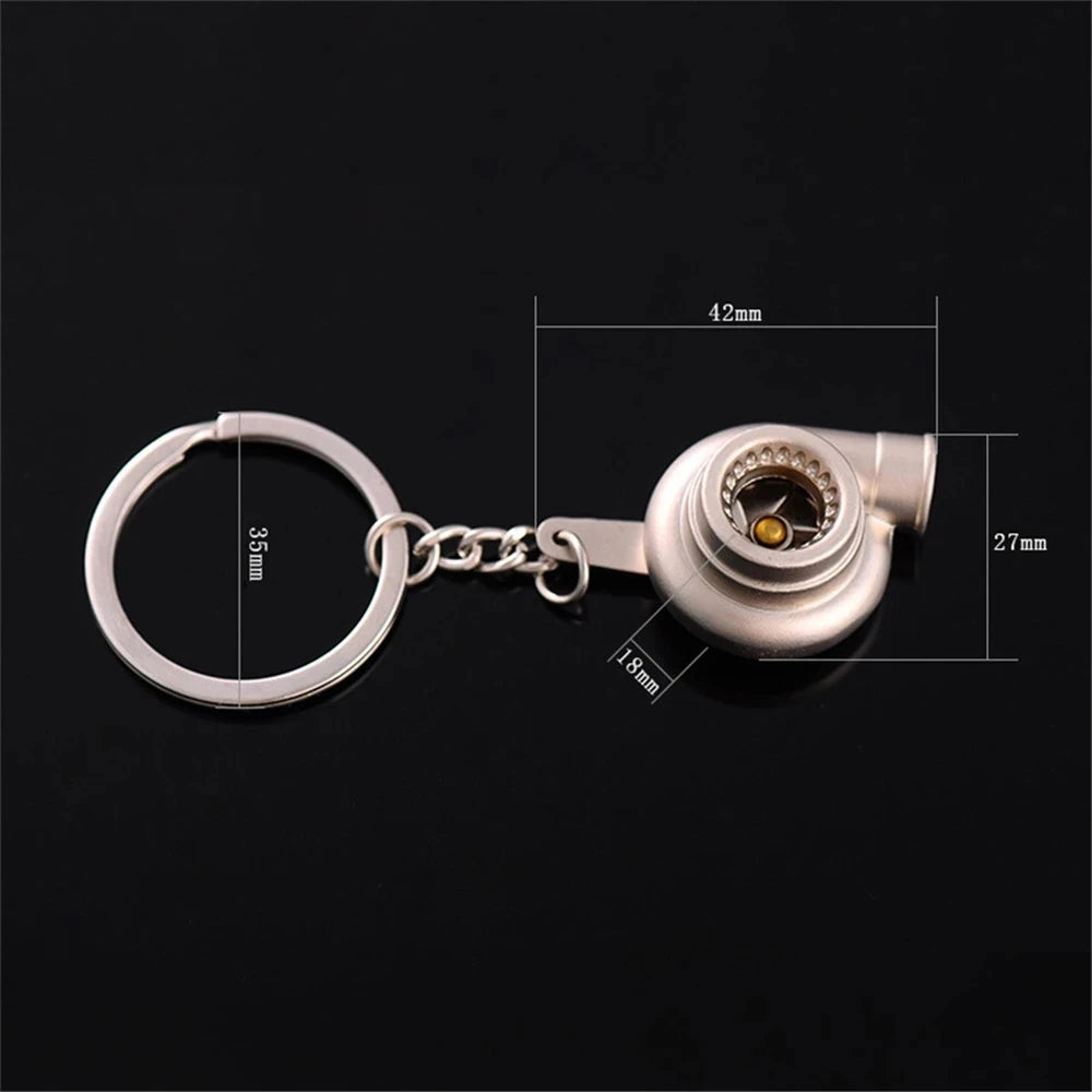 Chaveiro Turbo Hub Mini Clássico de Metal