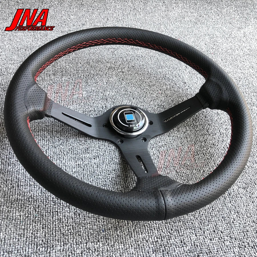Volante Esportivo Universal 32cm PC-ST18 em Couro