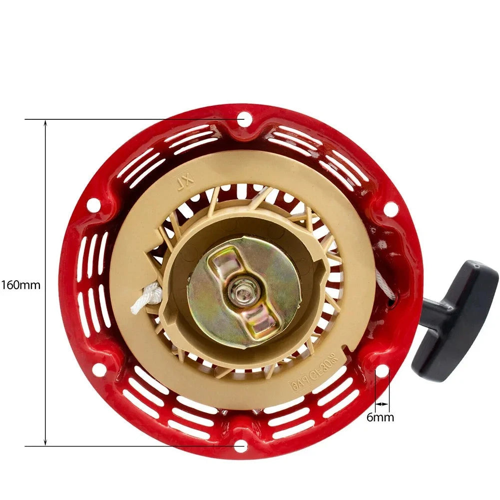 Tampa de Partida Completa para Honda GX120 GX160 GX168 GX200 - 4HP 5.5HP 6.5HP
