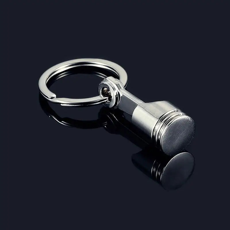 Chaveiro de Pistão de Motor em Liga de Zinco