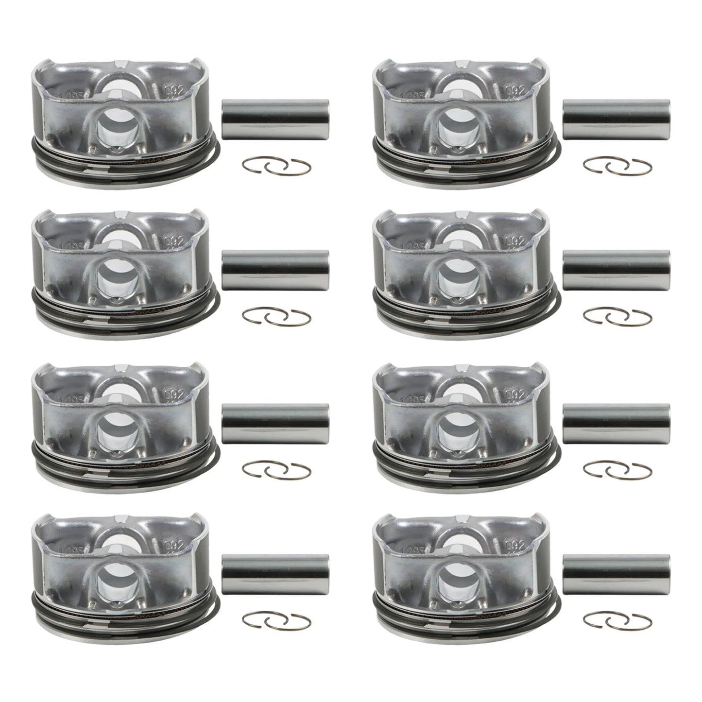 Conjunto de Pistões com Anéis para Jaguar e Land Rover AJ133 5.0 V8 Supercharged