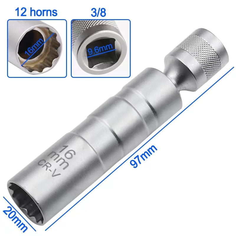 Soquete Universal para Vela de Ignição Automotivo