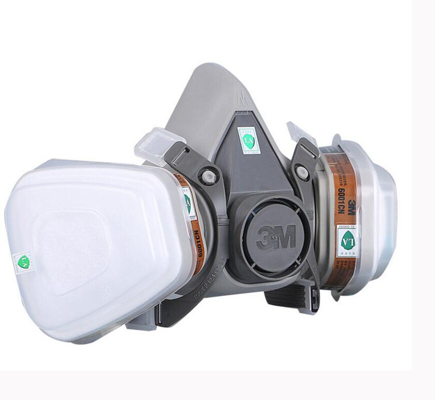 Máscara Respiratória 3M 6200 Meio Rosto para Pintura e Pulverização