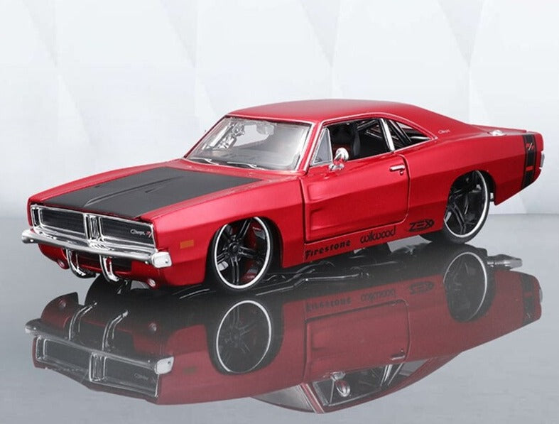 Dodge Charger R/T 1969 Racing Car - Miniatura