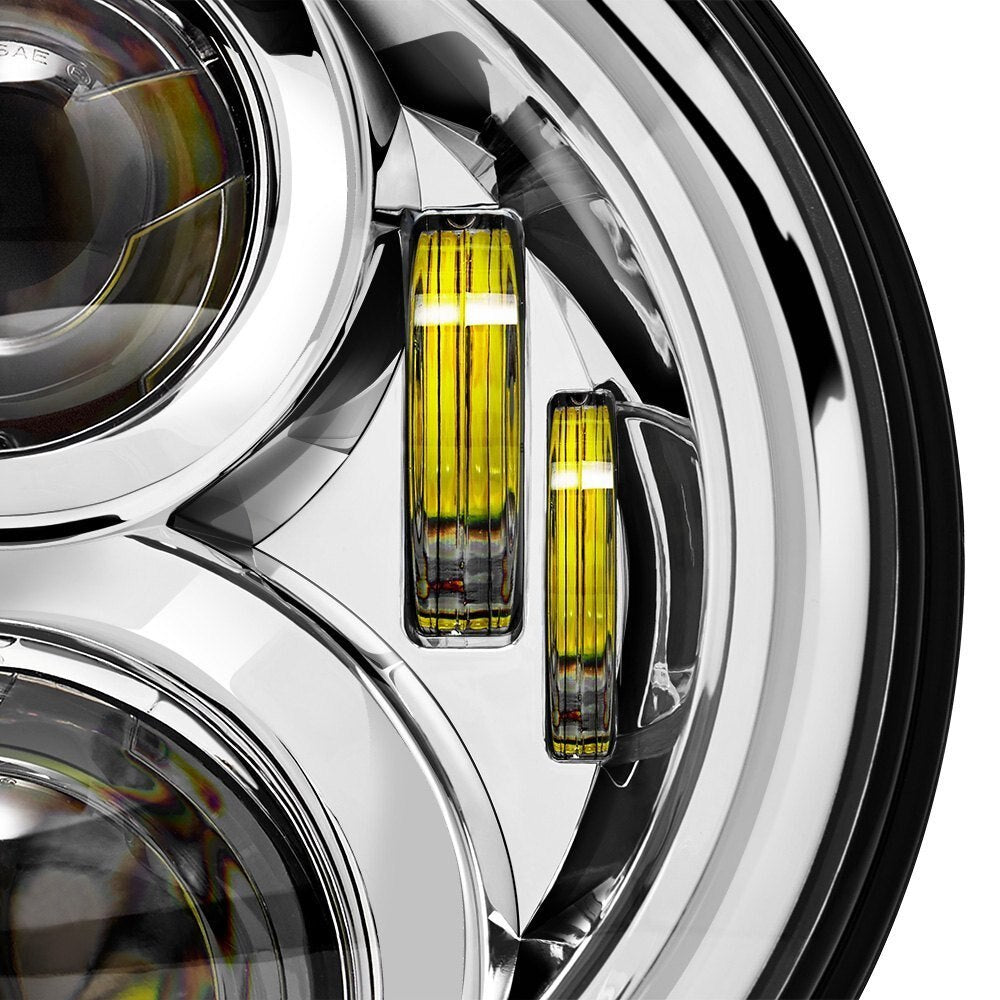Kit Par de Faróis LED Redondo
