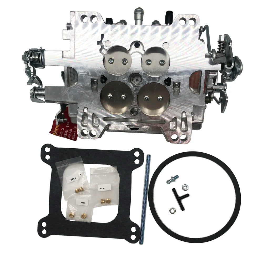 Carburador 1405 para Edelbrock Performer 600 CFM com Afogador Manual Acabamento Fosco