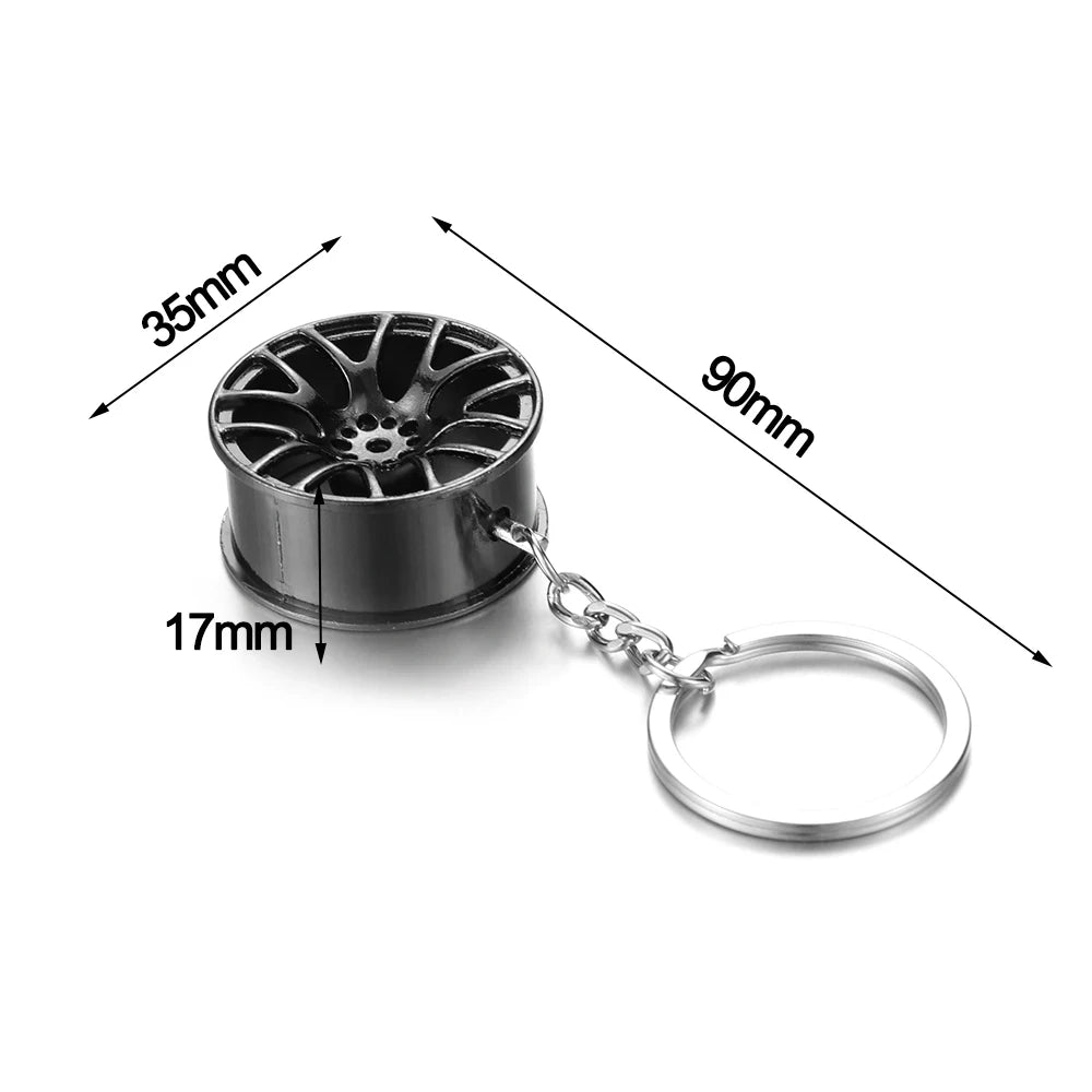 Chaveiro Turbo Hub Mini Clássico de Metal
