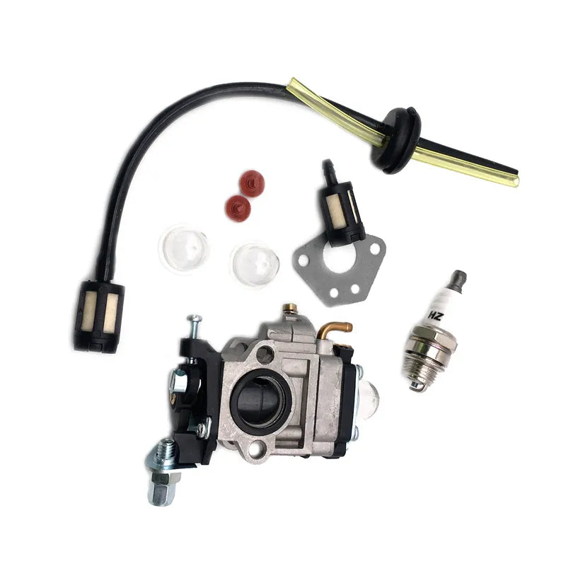 Kit Carburador + Filtro de Combustível para Roçadeiras 43CC / 49CC / 52CC