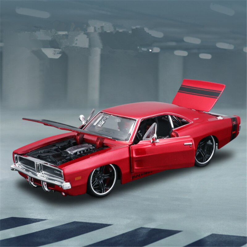 Dodge Charger R/T 1969 Racing Car - Miniatura