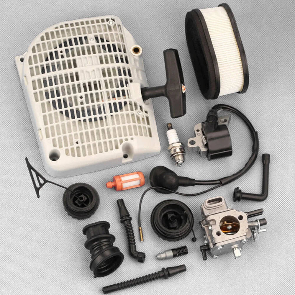 Kit Carburador e Partida Retrátil para Motosserras Stihl 064 / 066 / MS 640 / MS 650 / MS 660