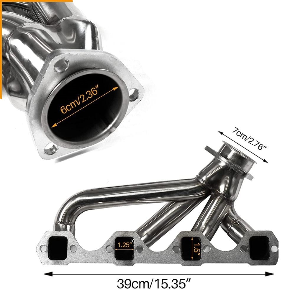 Coletor de Escapamento Completo Para Ford V8 260, 289, 302 Maverick, Mustang e Galaxie