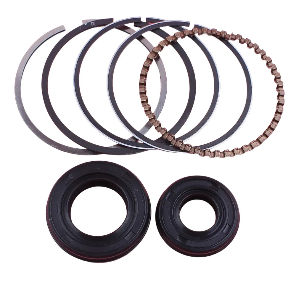 Kit Anéis do Pistão + Anel de Vedação de Óleo para Roçadeiras Honda GX35 GX35NT