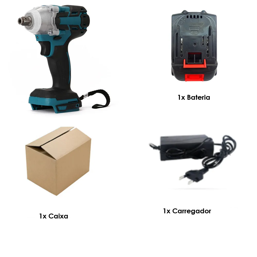 Compressor de Ar Portátil e Sem Fio 12V 150PSI