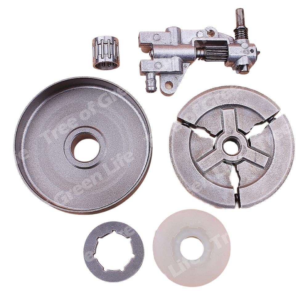 Kit de Embreagem para Motosserras Chinesas 4500 5200 5800 45CC / 52CC / 58CC