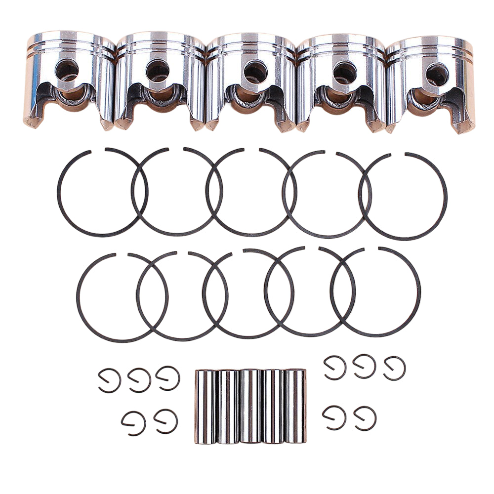 Kit Pistão Completo para Roçadeiras 43CC - 40mm 5 Peças