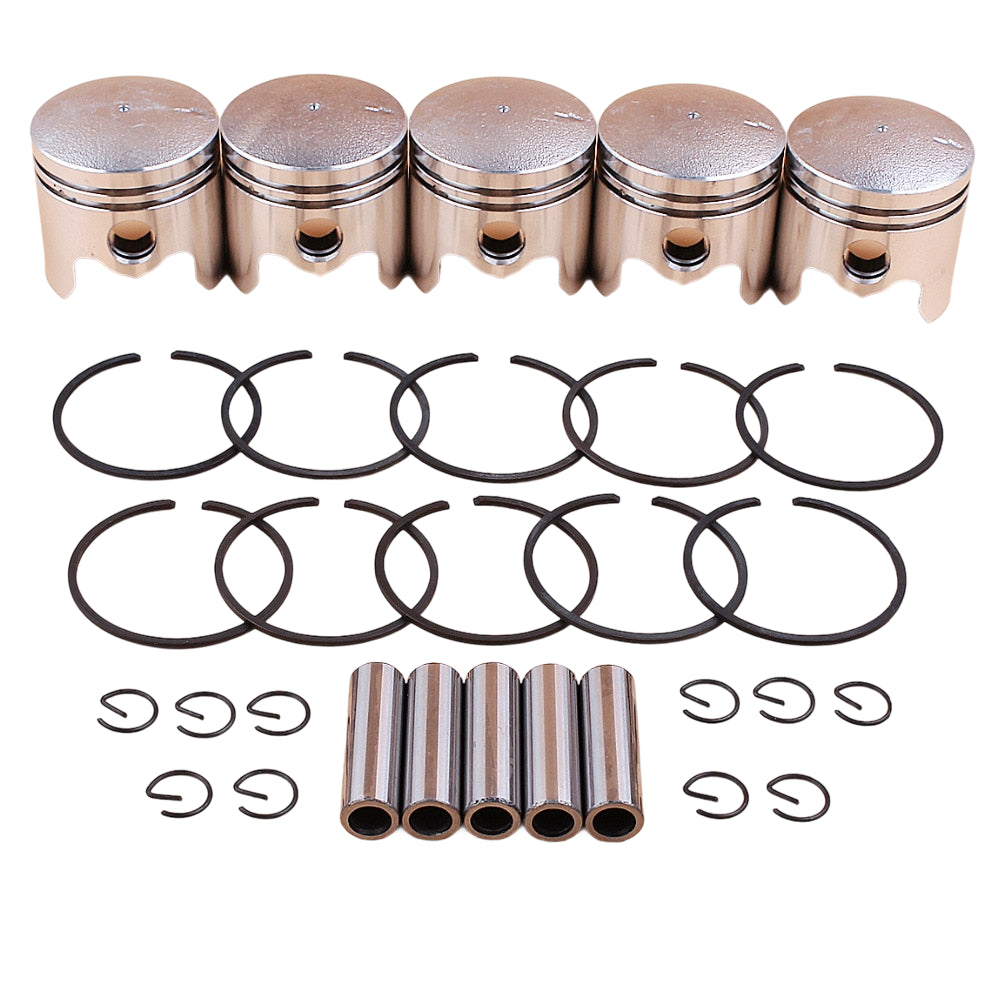 Kit Pistão Completo para Roçadeiras 43CC - 40mm 5 Peças