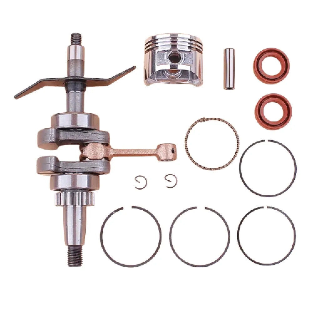Kit Virabrequim e Anel de Pistão 39mm Retentores para Honda GX31
