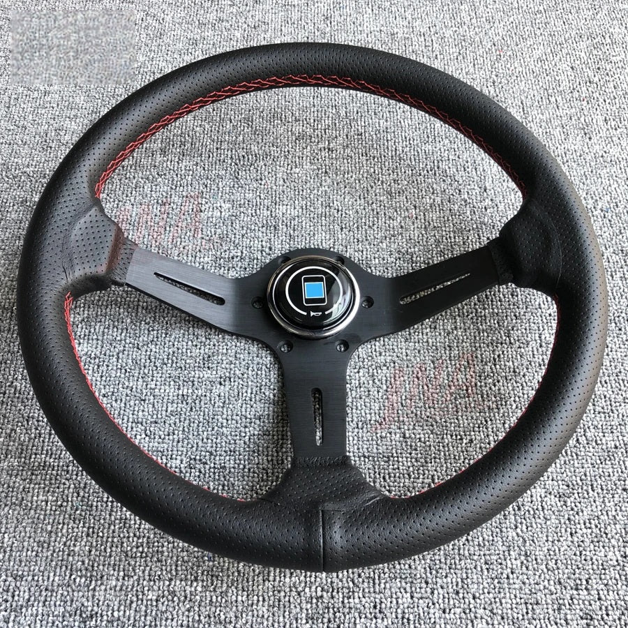 Volante Esportivo Universal 32cm PC-ST18 em Couro