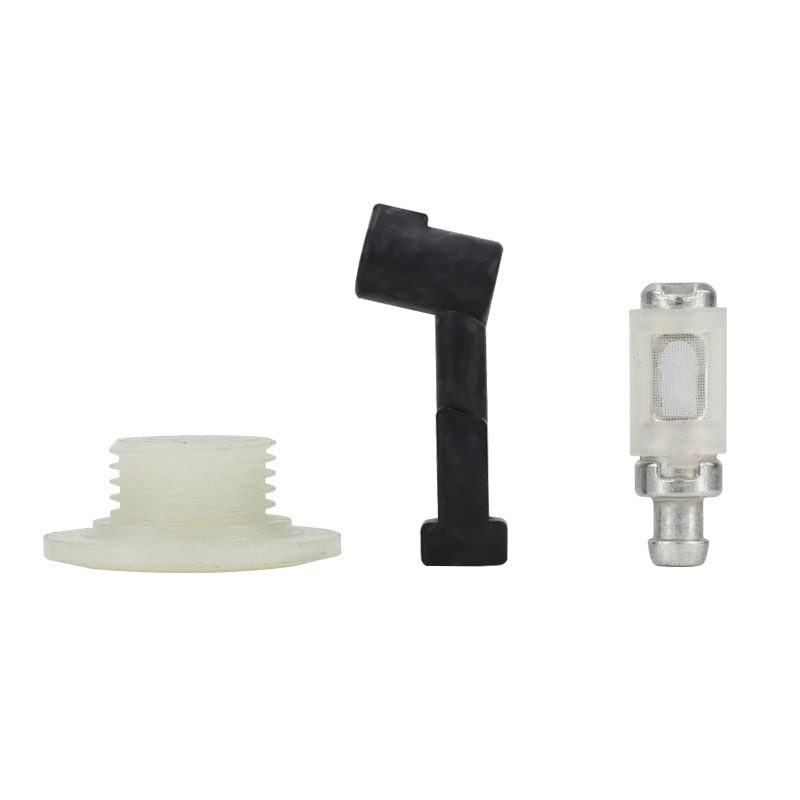 Kit Tubo e Bomba de Óleo para Motosserras 4500 5200 5800 45CC 52CC 58CC